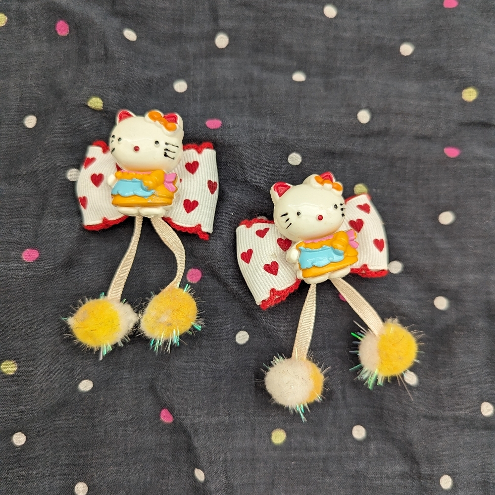 Kitty Hair Clip Set
